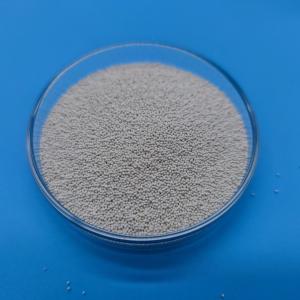 China Z150 White Ceramic Bead Blasting Media Strong Chemical Resistance factory