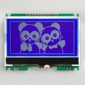 China 256*128 Wide Temperature Graphic LCD Module Winstar 100% Replace Industrial Display factory