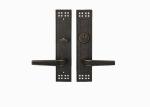 Hammered Aged Brass Entrance Door Handles Sample Support