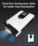 Solar Inverter Hybrid Single Phase Solar Inverter 6.2Kw With Solar Panel Off