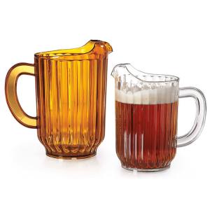 China 60oz SAN Plastic Beverage Pitcher Restaurant Water Pitcher For Parties Home factory