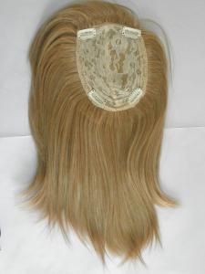 China Dark Blonde Toupee Hair Piece High Temperature Fiber For Men factory
