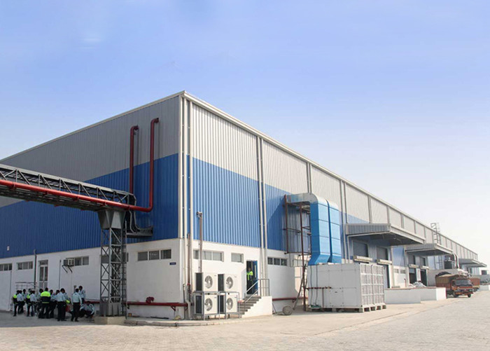 Custom Industrial Light Prefab Steel Workshop Prefab Warehouse Garage Steel Structure Frame Construction House Building