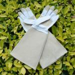 Thornproof Leather Gauntlet Gardening Gloves