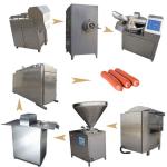 High Capacity Sausage Production Line 2100*920*1040mm Stuffing And Filling