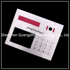 China Precision Machining Metal Numeric Keypad 304 Stainless Steel Material factory