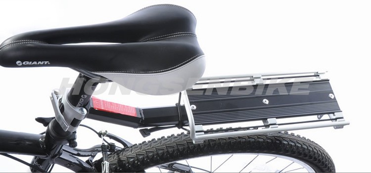 The most simple and convenient bicycle rear storage shelf