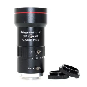 12-120mm 1/1.8" FA Zoom C Port F1.8 3MP Long Focus Lens