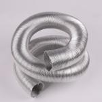 Mechanical Life 3 Years White 100MM Air Semi Rigid 8 Inch Semi Rigid Aluminum
