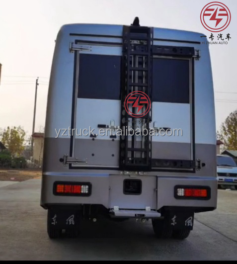 Off Road Tour Travel Mini Bus 4x4 6 Seats RVs Campers Truck Motorhome Camper Van with 1