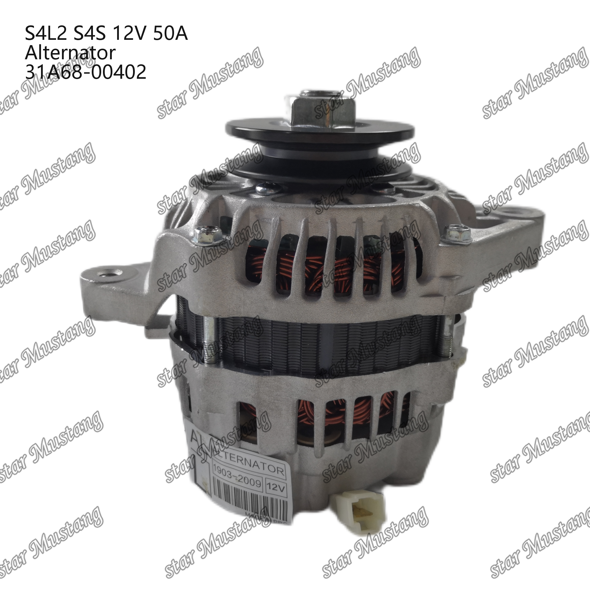 Alternator S4L2 S4S E303 V3800 12V 50A 31A68-00402