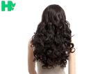 Monofilament Synthetic Glueless Long Natural Wigs For Black Women 250g