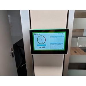 7 Inch LED Light Touch Screen In Wall Smart Home Android POE Back Ethernet Panel