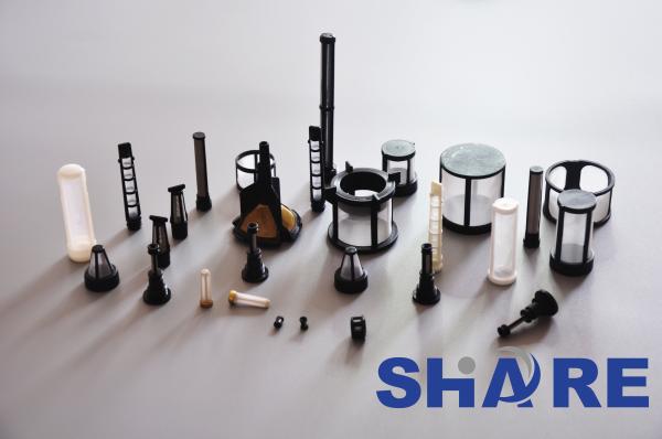 Molded Plastic Filters For Automotive Industry Filtration Parts molded with