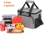 Soft Sided Custom Insulated Cooler Bag For Groceries Lunch Box Tote Office 24