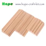 Various size natural color multi-colored round wood dowl wooden rods for