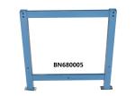 Height Adjustable Heavy Duty Industrial Workbench Blue Color 60” Wide 36” Deep
