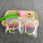 Resealable Transparent Plastic Bags for Jewelry and Multipurpose Storage