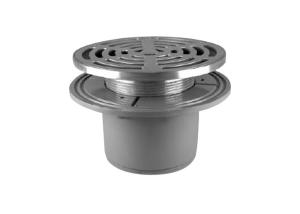 China Corrosion Resistance Round Floor Drain Grates Temperature Resistance -270 ° C To 400 ° C factory