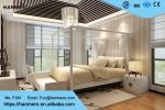 Removable Non woven Wallpaper Modern Simple Champagne Stripes Pattern