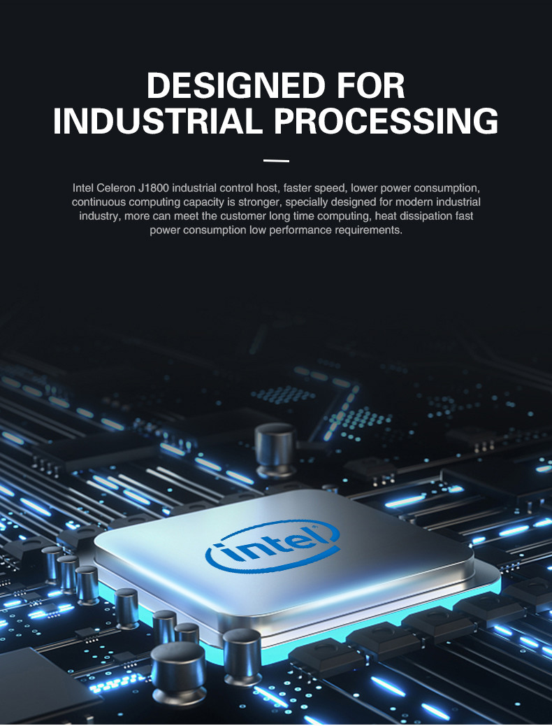 Commercial Household Industrial Micro Embedded Computer Multi String