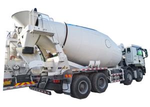 China 375HP Second Hand Concrete Mixer Trucks 1200R20 Howo Transit Mixer factory