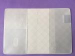 Folding PVC Plastic Card Holder , Customized Soft ID Cards Holder