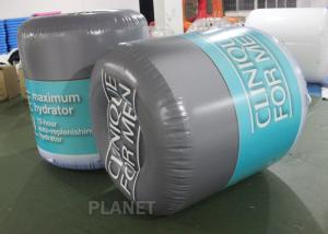 China Custom Logo Inflatable Life Buoy With D Rings Water Play Equipment factory