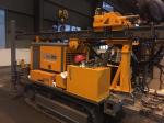 Crawler Well Drilling Equipment Hydraulic Borehole 76KW Diesel Water Well