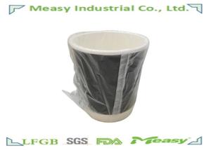 China 10 Ounce Disposable Coffee Paper Cups With Individual Wrapped Packing factory