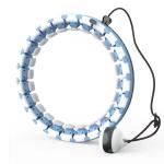 Silicone ABS Weight Loss Smart Hula Hoop , 24 Knots Weighted Hula Hoop