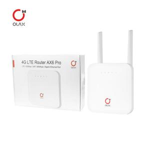 China AX6 Pro 4g Lte CPE Wifi Router 300mbps 4000mah factory