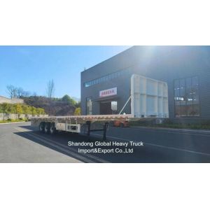 20FT/40FT/45FT 2/3/4 Axles Container / Cargo Flatbed / Platform / Flat Deck Semi