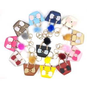 China OEM Custom Leather Keychains factory