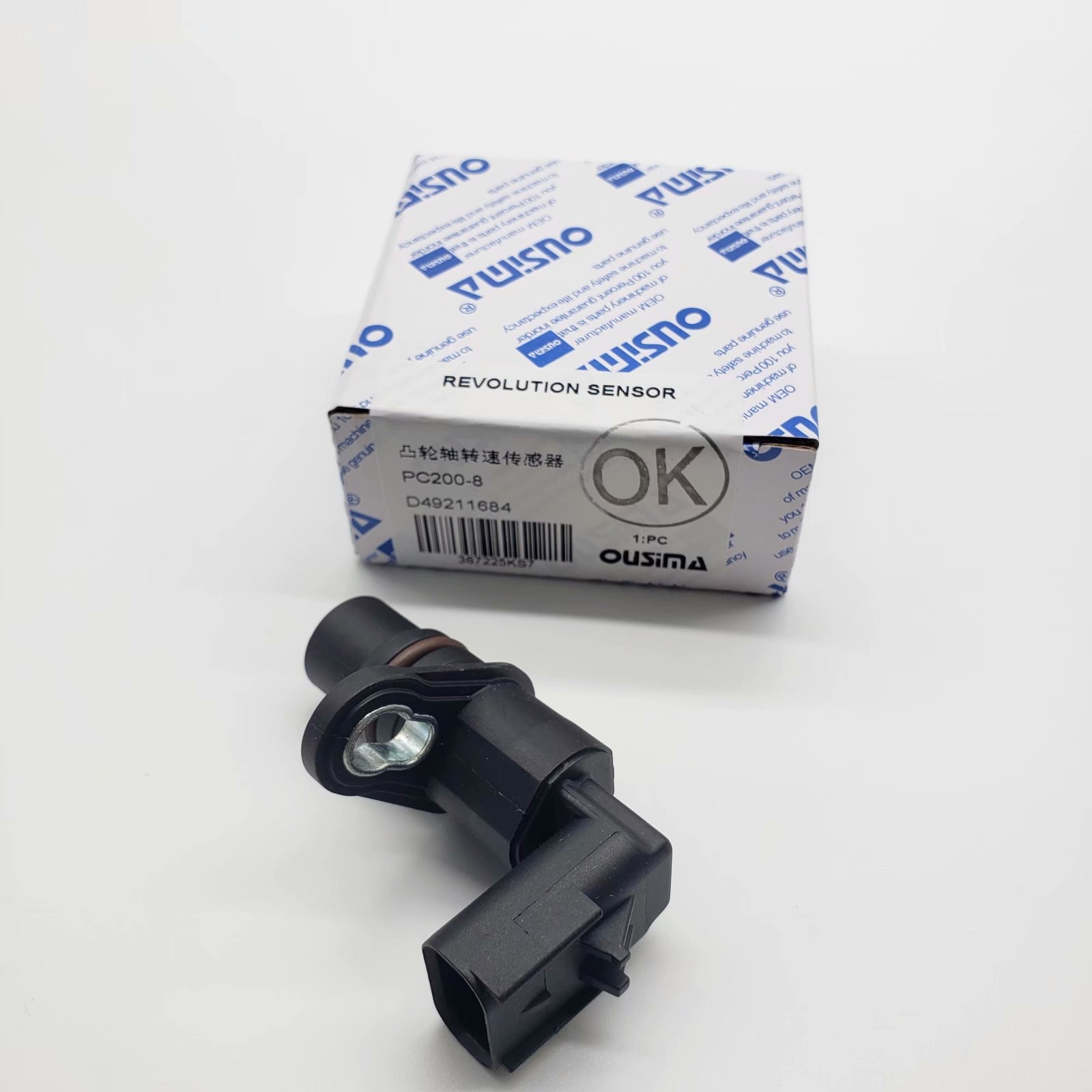OUSIMSA Crankshaft Sensor D49211684 For Excavator PC200-8 Speed Sensor