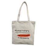 Customized Color Eco-friendly Cartoon Fashion Printed Tote Bag for Women's