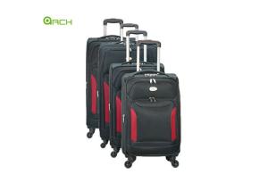 China Twill Polyester Checked Luggage Bag With Front Pockets factory