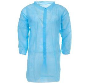 China 2XL Waterproof Disposable Laboratory Gown With Velcro Closure factory