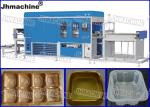 Home fresh PP Trays Automatic Vacuum Thermoforming Machine within Vacuum pump