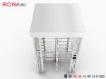 Pedestrian Access Control Full Height Turnstile For Military Bases Governmental