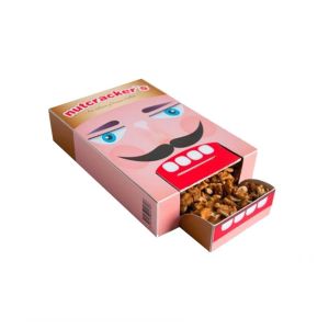 China Disposable Biodegradable Custom Food Packaging Boxes UV Coating on sale