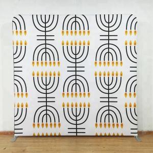 China 10 Ft Trade Show Backdrop Displays , Custom Trade Show Displays Tension Fabric factory