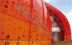 Exterior PVDF Coated 4.0MM Perforated Aluminum Panel For Buildings