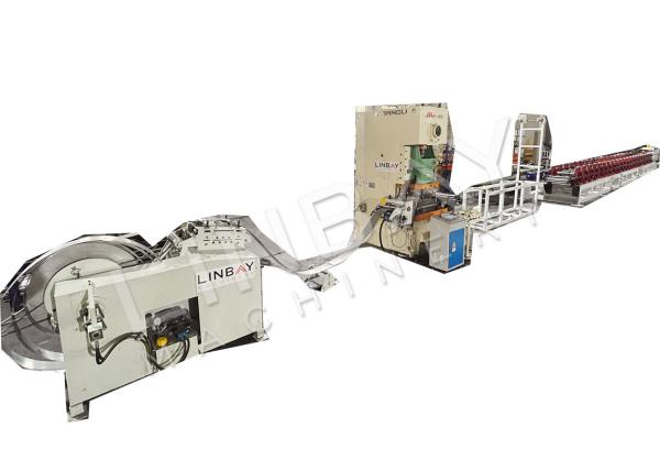 Automatic Strut Channel Roll Forming Machine With Hydraulic Flying Cut Stainless