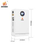 High Capacity Wall Mounted Lifepo4 Battery Pack for Home Energy Storage Cycle