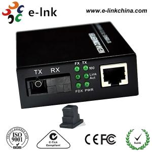 China Mc101xl / Mc102xl Fiber Ethernet Media Converter Single Mode 20km Distance , SC BIDI factory