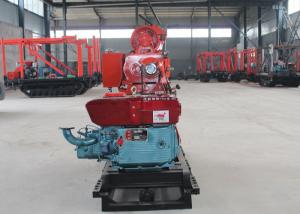China Small Hydraulic Well Drilling Rig , One Man Water Well Drilling Rigs For Railways factory
