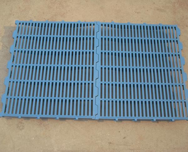 Blue Color PVC / PP Plastic Slatted Floor Poultry Plastic Flooring CE ISO