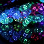 Snowflake Lights String Outdoor Wi-Fi Smart Patio Light Alexa Garden Party