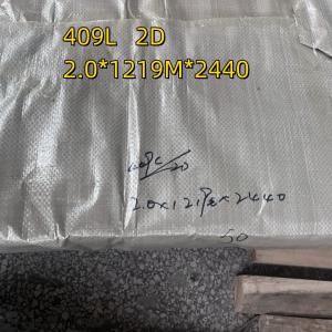 China ASTM A240 Grade 409L Cold Rolled Stainless Steel Sheet 0.5 - 3mm Thickness factory